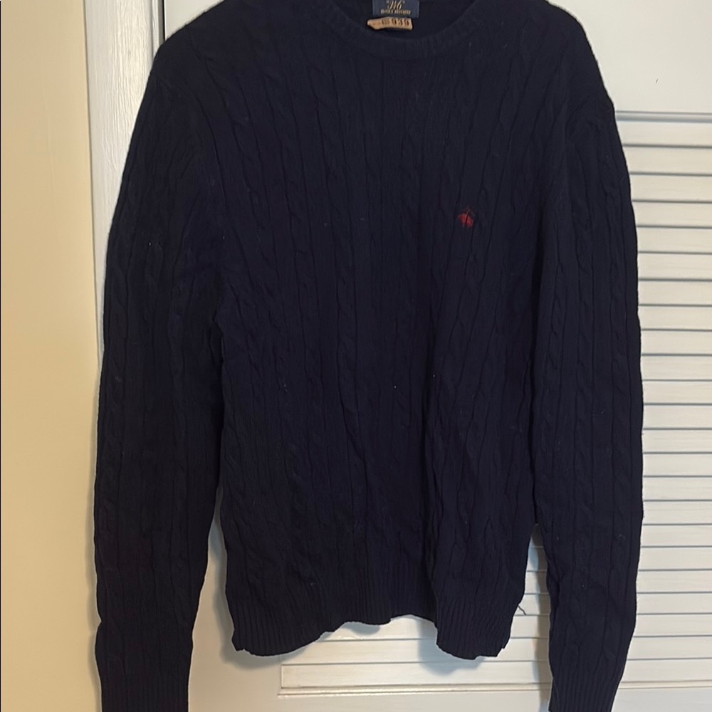 Brooks Brothers Men's Navy Sweater
